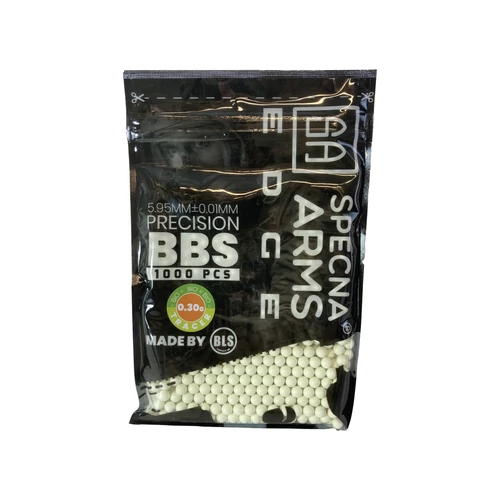 Specna Arms EDGE precíziós BIO Tracer BB, 0.30g, 1000 db.