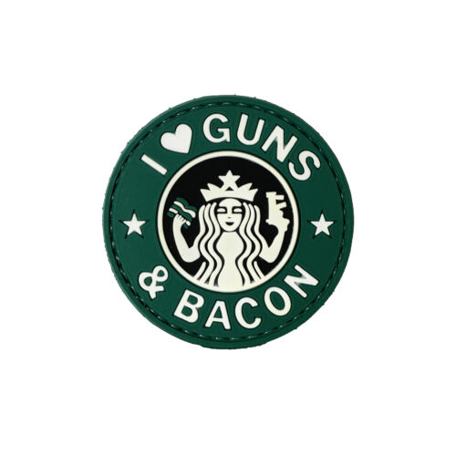 Guns and Bacon felvarró