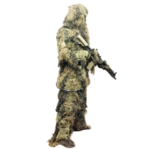 Álcaruha, Ghillie Suit, Anti Fire, Woodland, 4 darabos, M/L