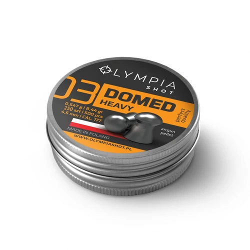 Olympia Domed heavy lövedék, 4,5 mm, 250db