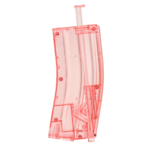 Airsoft gyorstöltő, M4 tár alakú, pink