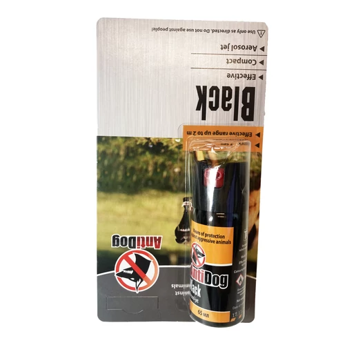 Antidog Black önvédelmi gázspray 65ml