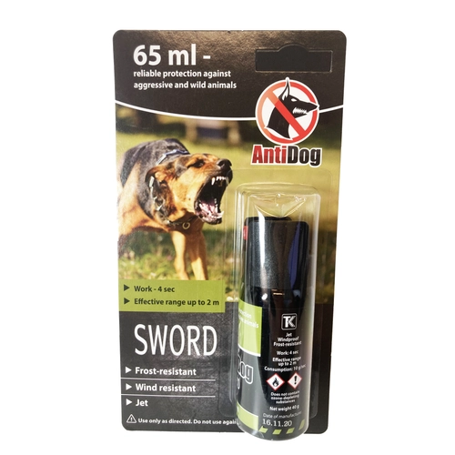 Antidog Sword önvédelmi gázspray 65ml