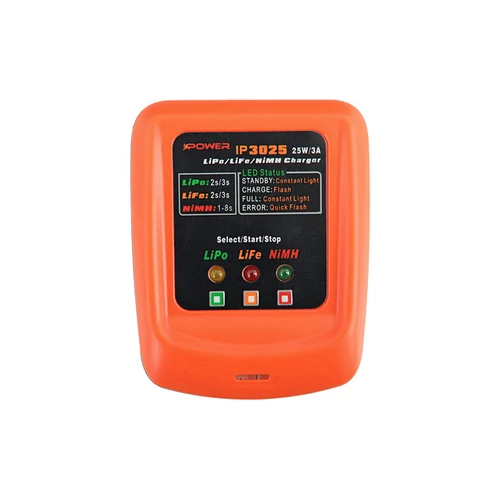 iPower Akkumulátor töltő, univerzális 25W/3A