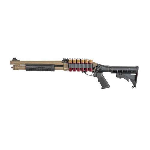 Golden Eagle 8873 Tactical airsoft shotgun, tan (green gas) 