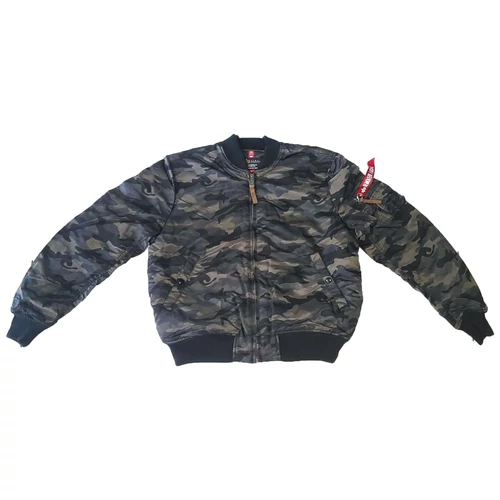 Alpha Industries MA1 VF59 kabát, camouflage, black camo, M