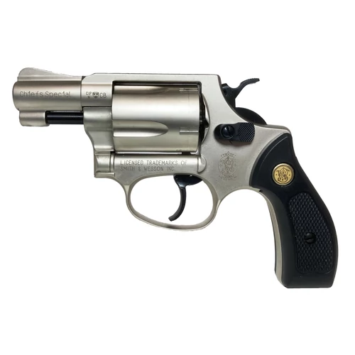 Smith & Wesson Chiefs Special gáz-riasztó pisztoly, nikkel
