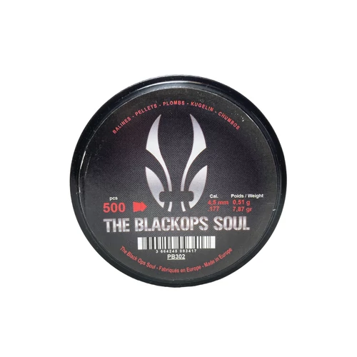Black Ops hegyes lövedék, 4,5 mm, 500db