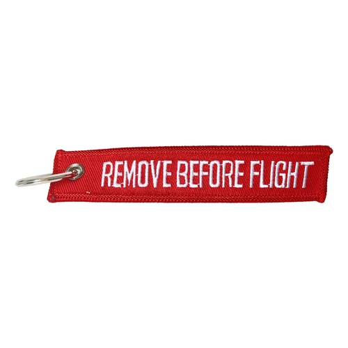 Mil-tec Remove before flight kulcstartó/ decal
