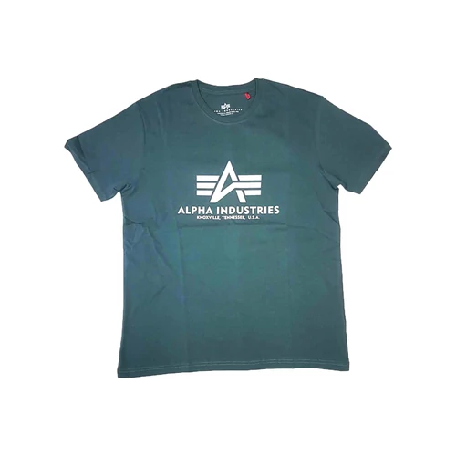 Alpha Industries Basic T-Shirt póló, navy green, M