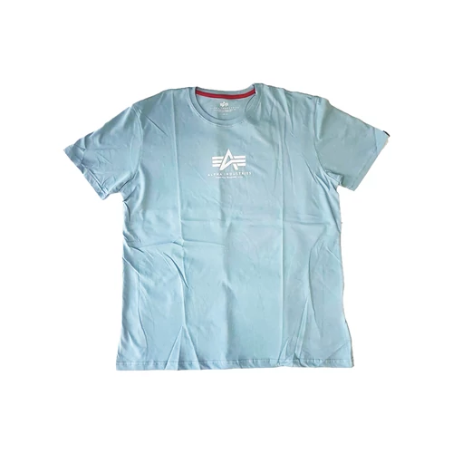 Alpha Industries Basic T ML póló, greyblue, XL
