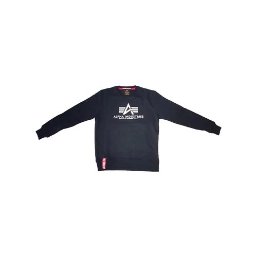 Alpha Industries Basic Sweater pulóver, black, M