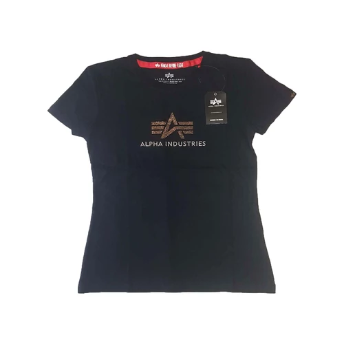 Alpha Industries Crystal T wmn női póló, black, S