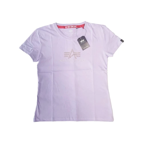 Alpha Industries Crystal T wmn női póló, pale violet, S