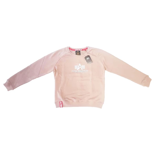 Alpha Industries New Basic Sweater Wmn női pulóver, mauve, L