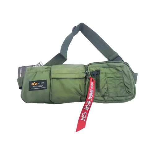 Alpha Industries Crew Utility Bag övtáska, sage-green 