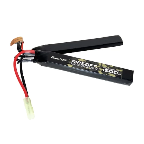 Airsoft LiPo akkumulátor 11.1V, 25C 1500 mAh kis-Tamiya