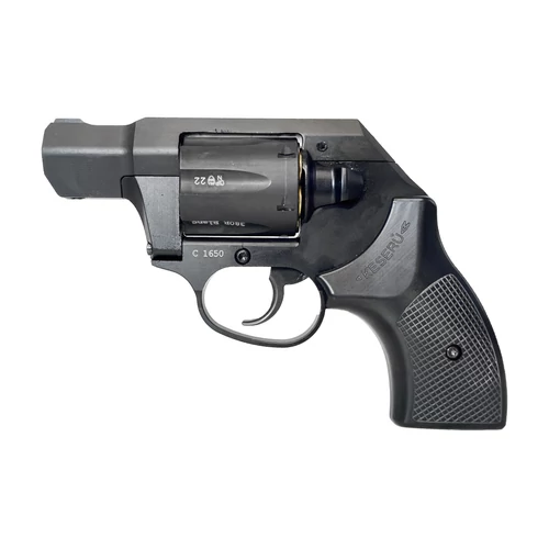 Keserű Pitbull 19M, GUMIS revolver, fekete elox, 2" cső