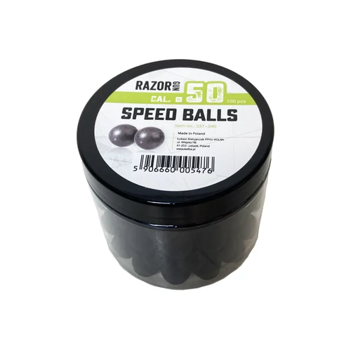 RazorGun .50 / 100 db. Iron Speed Ball gumilövedék