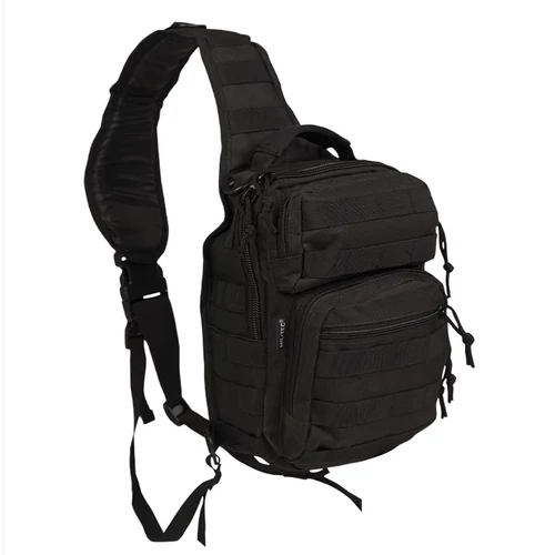 Miltec US roham táska, egy pántos, kicsi, fekete