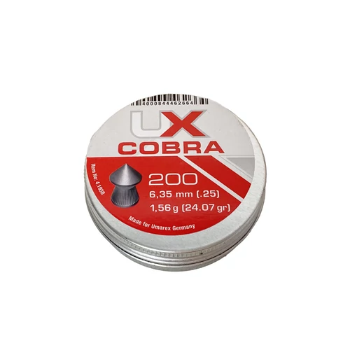Umarex Cobra hegyes lövedék, cal. 6,35mm