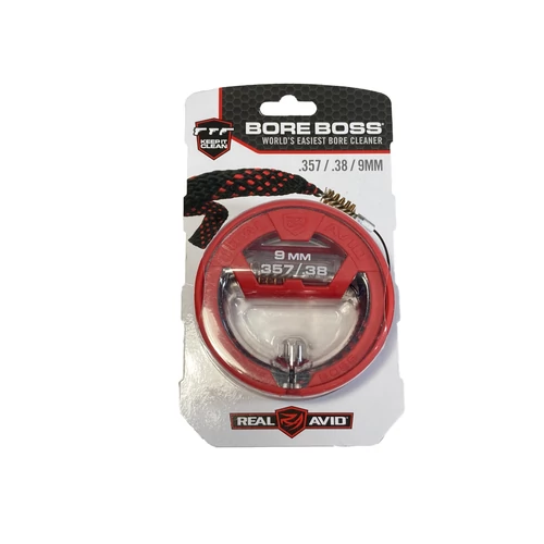 Real Avid Bore Boss tisztítókábel .38, .357 (9mm) 