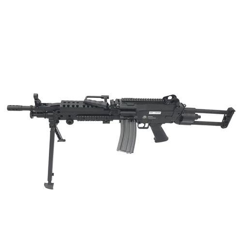 FN M249 Minimi airsoft géppuska, fekete