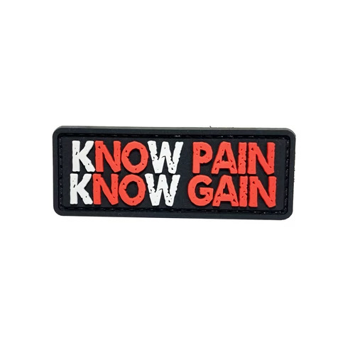 Felvarró, kNOw Pain, kNOw Gain