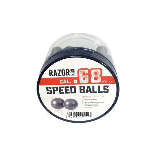 RazorGun Speed Balls .68 gumilövedék, 100 db