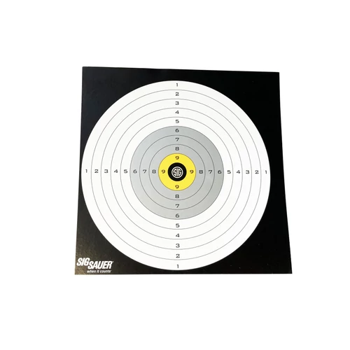 Sig Sauer lőlap, 50db/csom (17x17)