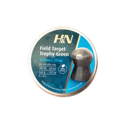 H&N Field Target Trophy Green lövedék, 5.5mm
