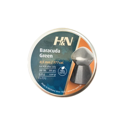 H&N Baracuda Green lövedék, 4.5 mm