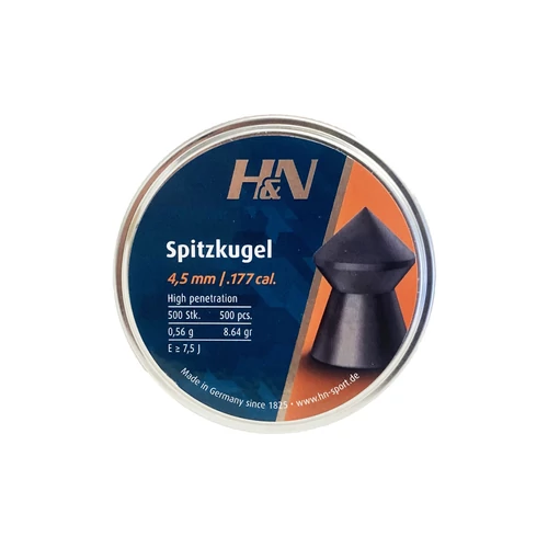 H&N Spitzkugel lövedék 4.5mm