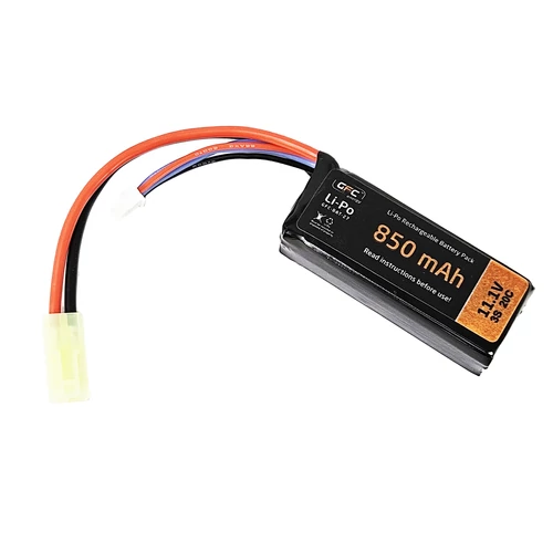 GFC LiPo akkumulátor 11,1V 850mAh, 20/40C