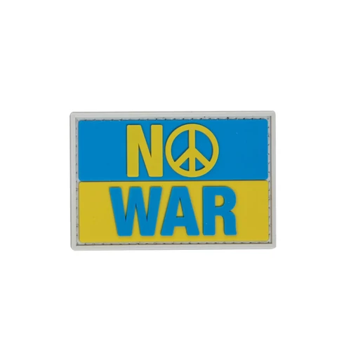 NO WAR UA felvarró