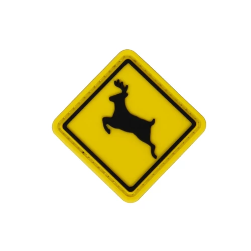 Vigyázz, szarvas felvarró