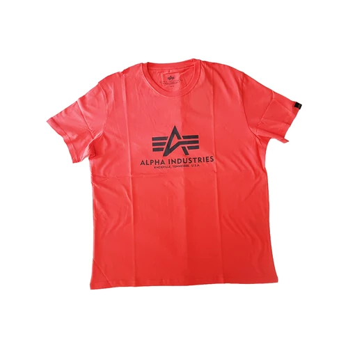 Alpha Industries Basic T-Shirt póló, radiant red, S