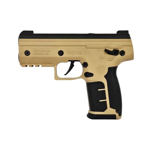 Byrna SD .68 CO2 Paintball pisztoly kit, tan