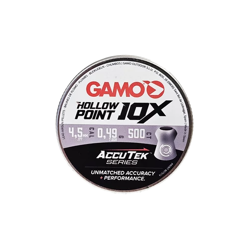 Gamo Accutek Hollow Point 4,5 mm - 500 db. 