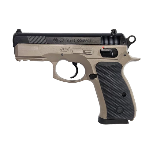 CZ75 Compact DT rugós airsoft pisztoly - FDE