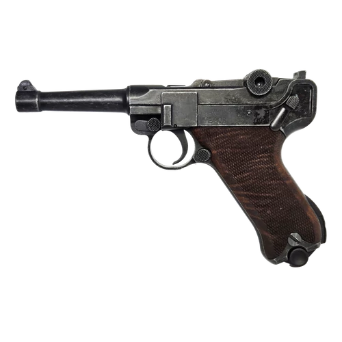Luger P08 Parabellum gáz-riasztó pisztoly, antikolt