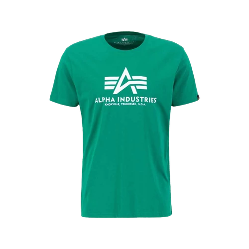 Alpha Industries Basic T-Shirt póló, jungle green, XL
