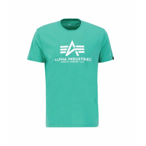 Alpha Industries Basic T-Shirt póló, atomic green, L