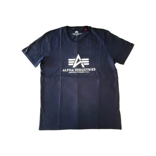 Alpha Industries Basic T póló, mélykék, L