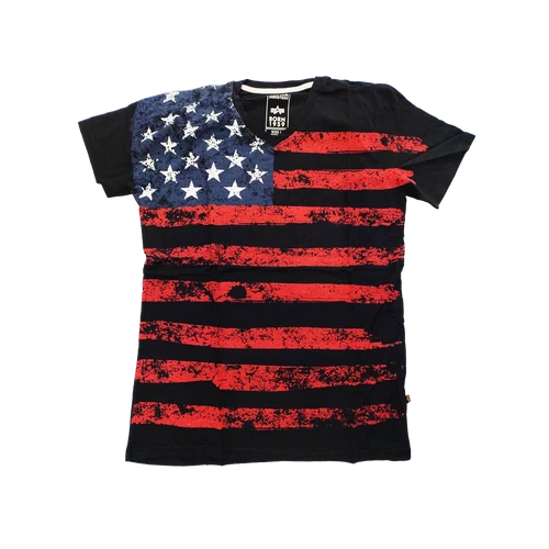 Alpha Industries US T póló, fekete, M