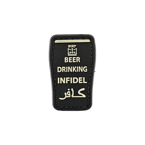 Beer drinking infidel - 3D felvarró