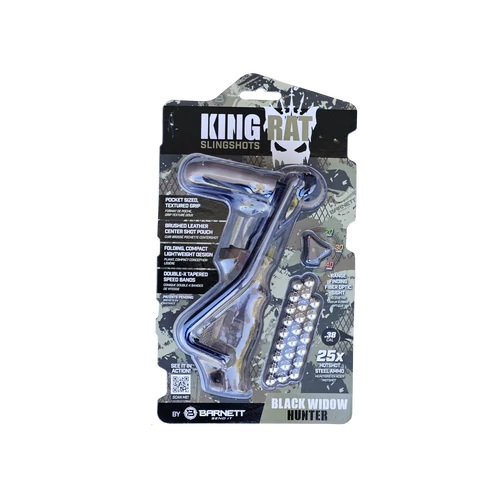 Barnett King Rat Black Widow Hunter csúzli