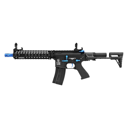 Colt M4 Sierra Blue PDW elektromos airsoft rohampuska - MOSFET
