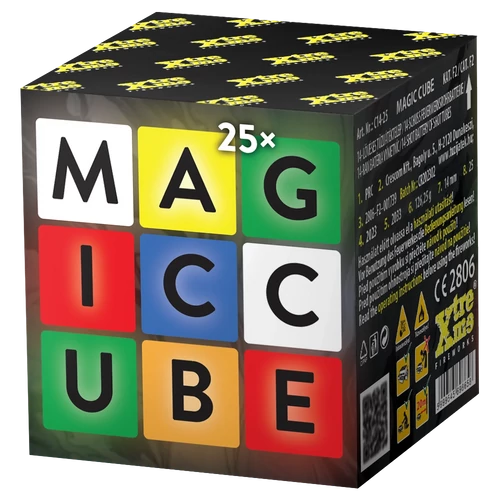 Magic Cube tűzijáték telep - 25 lövés