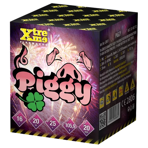 Piggy 16 lövéses tűzijáték telep